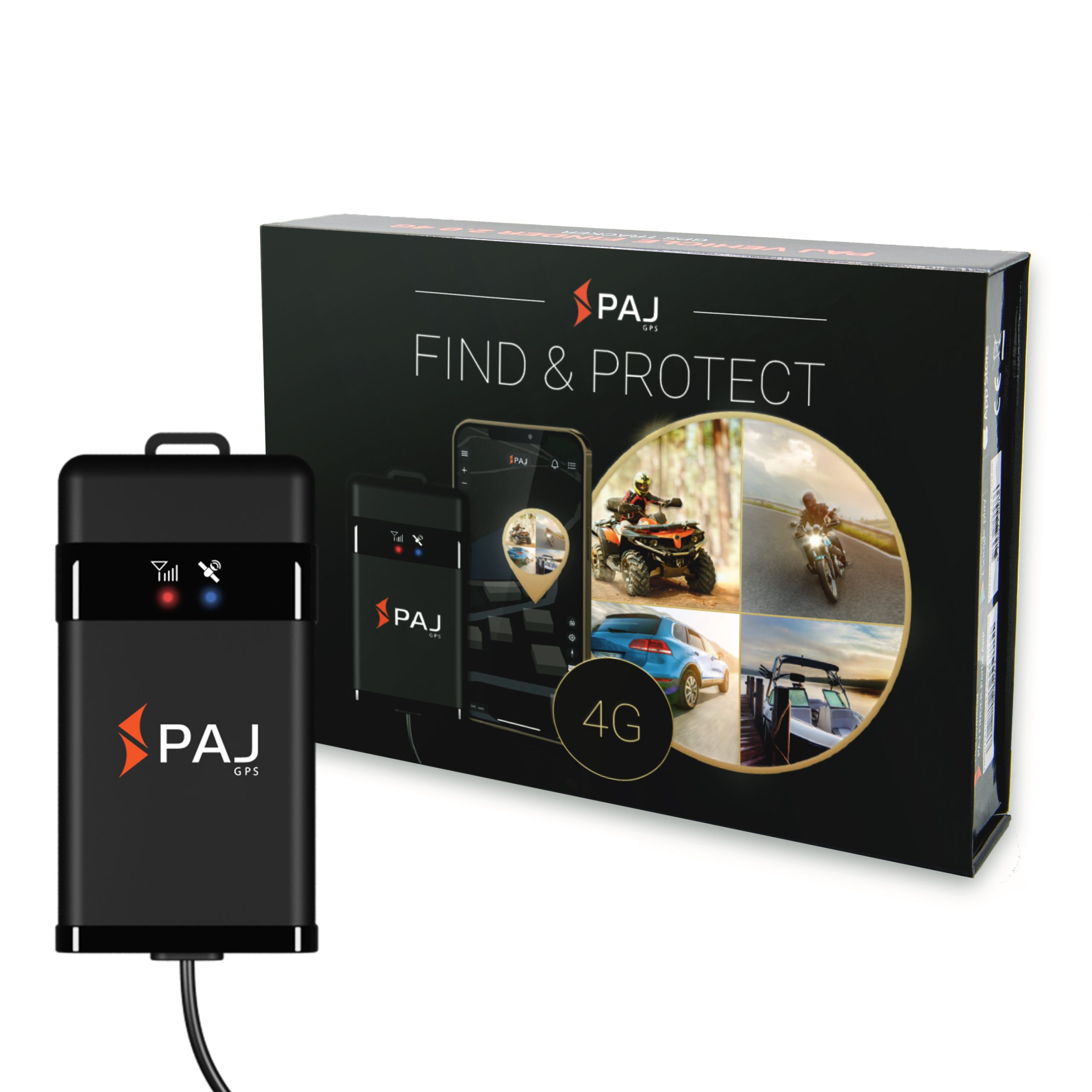 VEHICLE Finder 4G 2.0 NEW GPS Tracker PAJ GPS