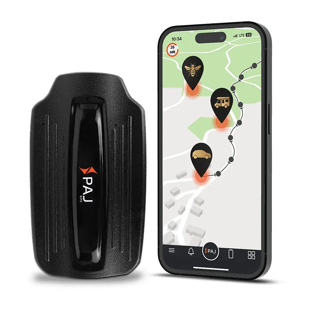 PAJ GPS Buscador de vehículos 4G 2.0 – Rastreador GPS para vehículos,  motocicletas, camiones y más – Conexión directa a la batería del vehículo  (9-75