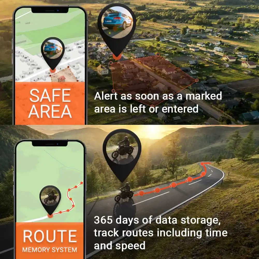PAJ-GPS Allround Finder GPS Tracker 4G ca. 20 Tage Akku, bis zu 40 Tage im  Standby-Modus PKW