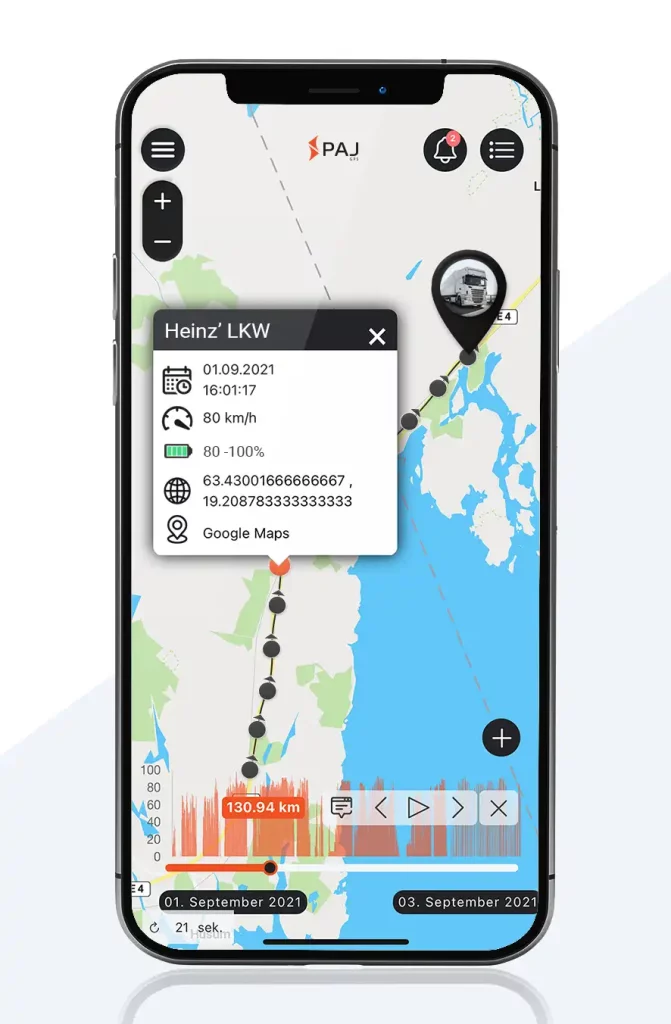 Eis kratzen - aber richtig - PAJ-GPS Tracker