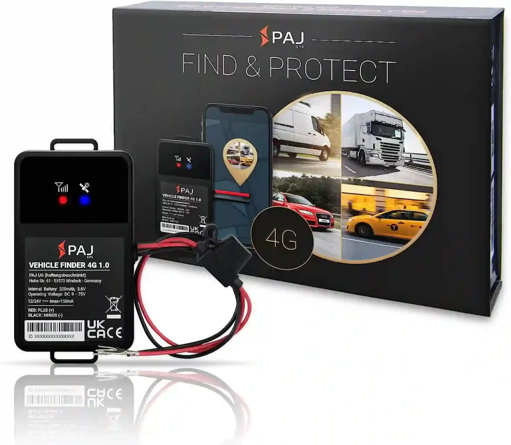 vehicle finder 4G 1.0 device front view