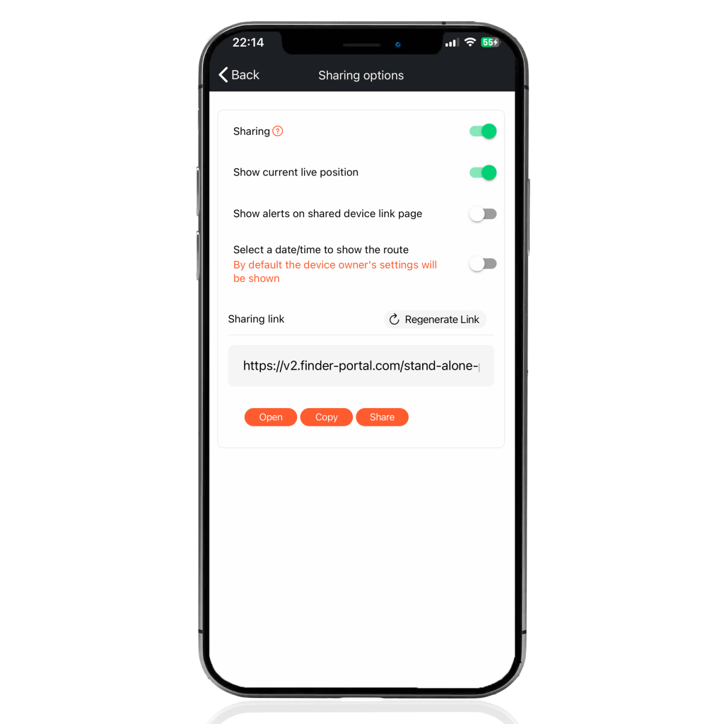 PAJ PORTAL Sharing Link