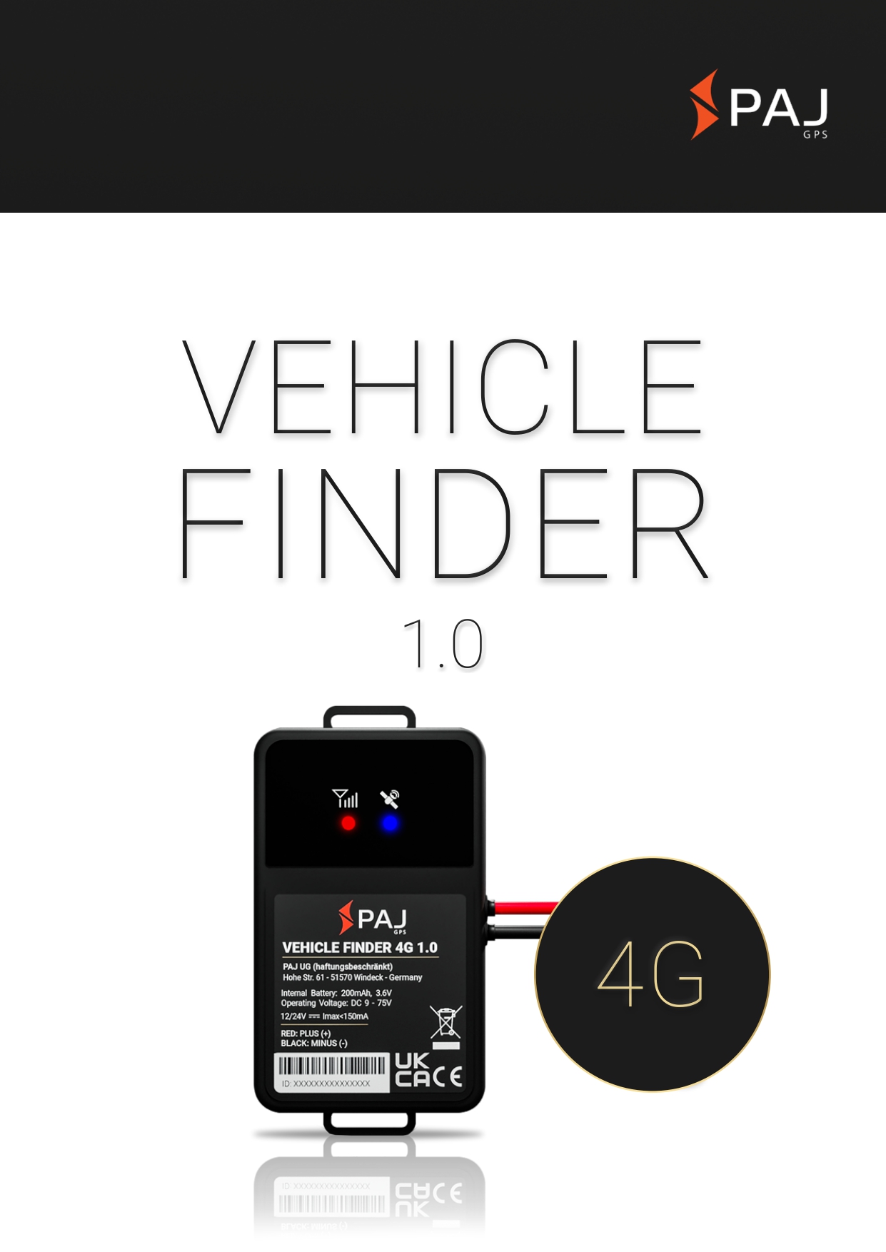 Thumbnail datasheet VEHICLE Finder 4G 1.0