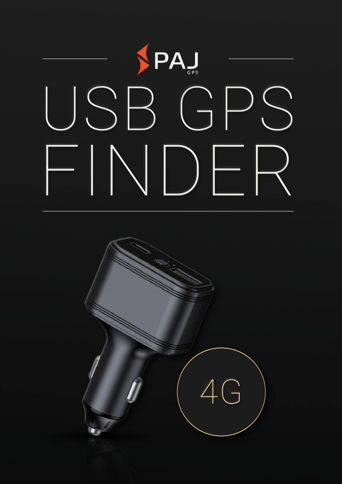 Thumbnail manual USB GPS Finder 4G GPS Tracker from PAJ
