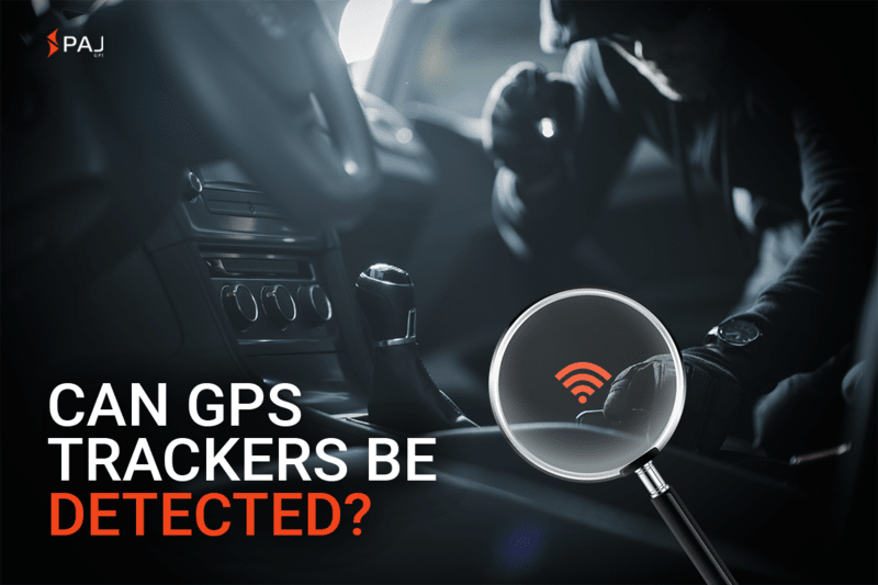 Can GPS trackers be detected. a man searching for GPS tracker inside a car with torch