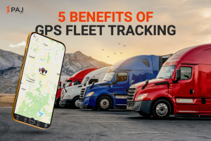 5 benefits if GPS fleet tracking. on trucks.