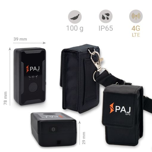 Dimensions and info EASY Finder 4G PAJ GPS Tracker