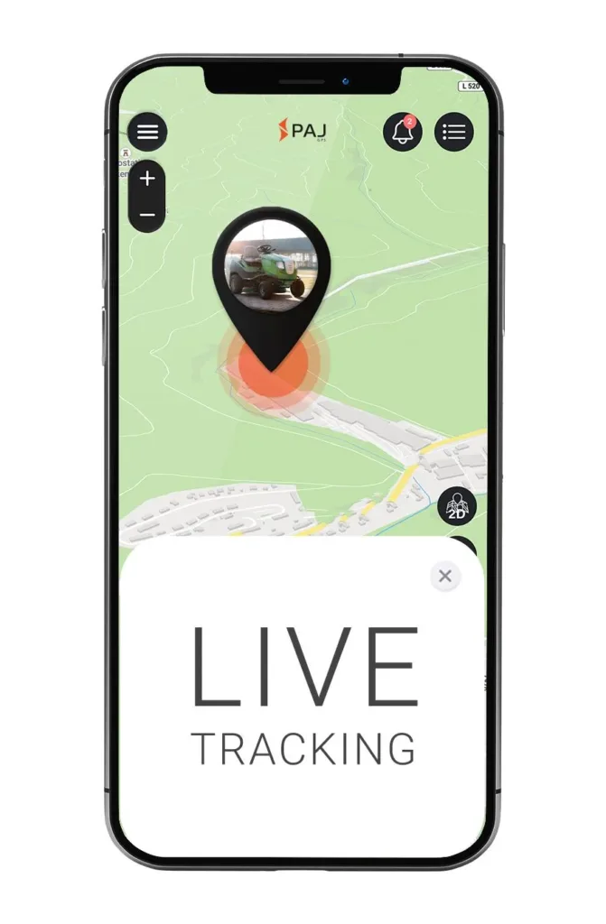 mowing live tracking