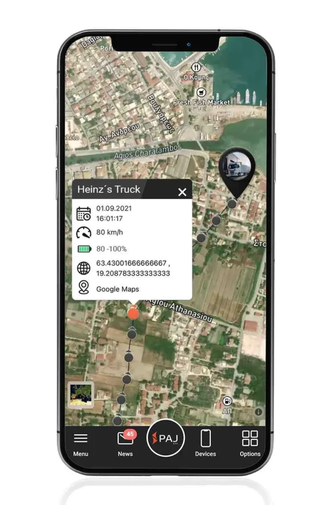 route history delivery tracker