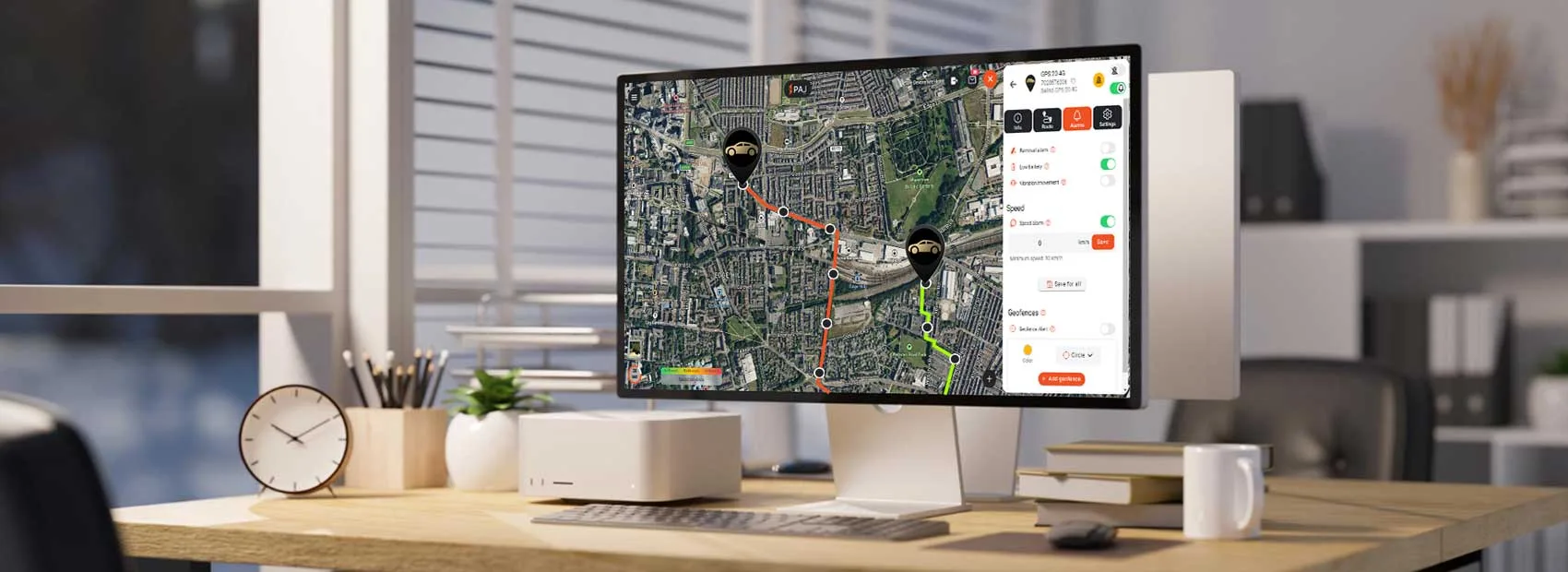 gps rental monitred through finder portal in desktop and regularly updated to prevent any potential PAJ GPS data breaches