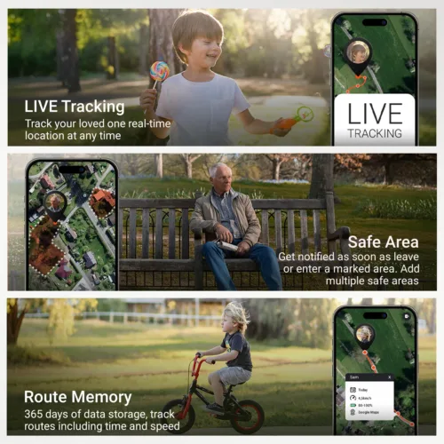 Functions EASY Finder 4G incl. voice messages PAJ GPS Tracker