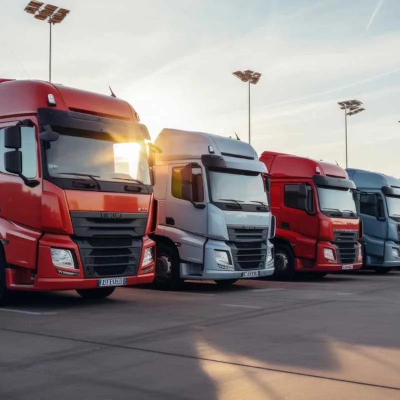 fleet of truck