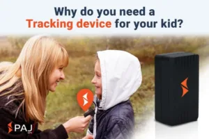 A mother dressing up her child. protected by PAJ GPS child safety