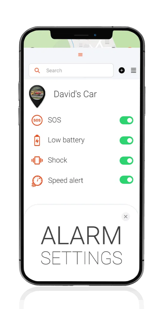 AlarmSetting TOW TRACKER