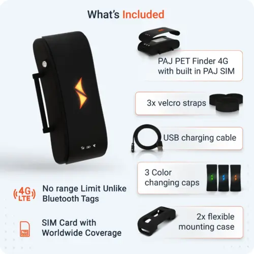 PAJ PET Finder 4G black